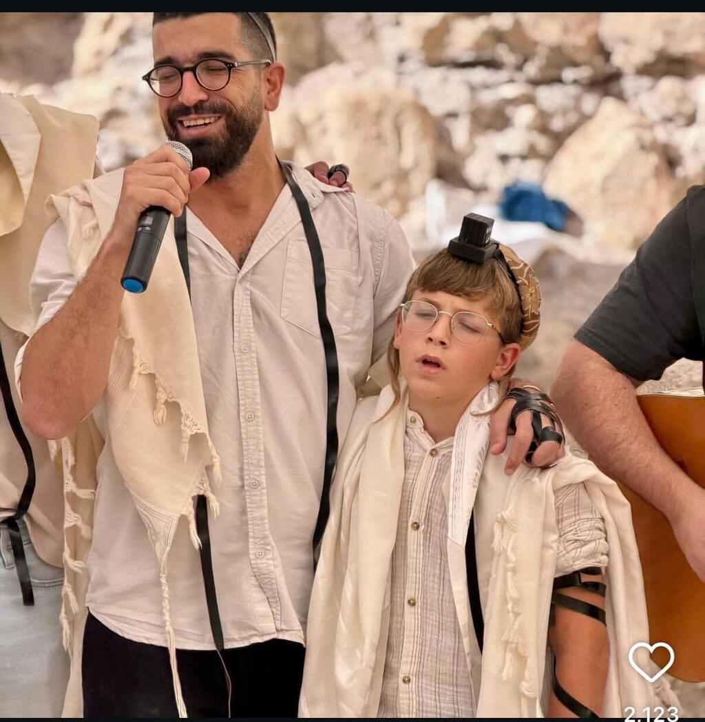 חנן בן ארי הדסה  חוגגים בר מצווה לבן ברוך