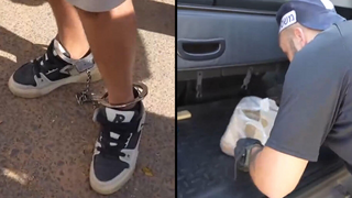 תיעוד: פשיטת כוחות משטרה בביתו של החשוד בירי בחדרה