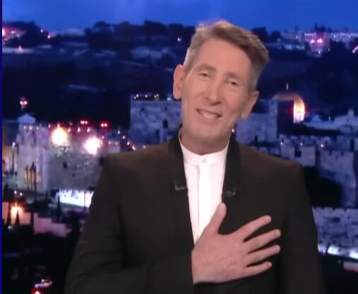 Ofer Nachshon (Screenshot, EBU) עופר נחשון