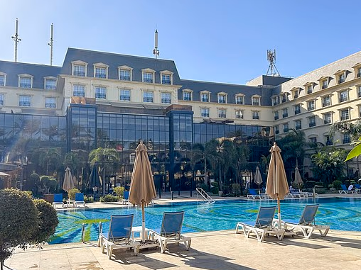 Photo: Mark Large / Daily Mail רנסנס קהיר מיראז' מלון חמישה כוכבים יוקרתי במצריים בו שוהים מחבלי חמאס ששוחררו בעסקה עם ישראל