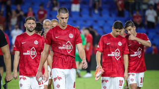 שחקני הפועל ת"א מאוכזבים