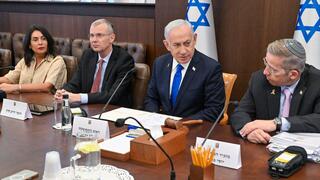 נתניהו בישיבת הממשלה, היום