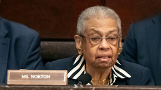 ארה"ב אלינור הולמס נורטון חברת קונגרס בת 88 וושינגטון נוכלים הונו אותה