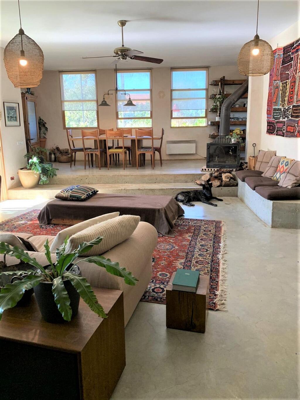 הבית הפסיבי בנוי ממכולה ביישוב אשחר בצפון