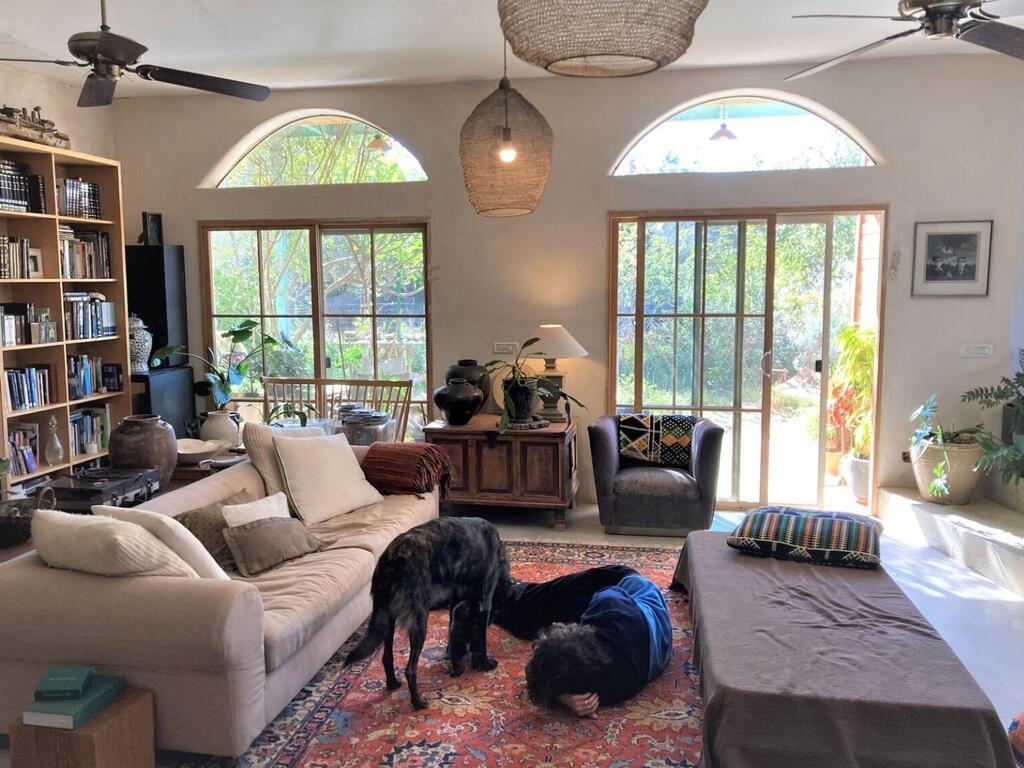 הבית הפסיבי בנוי ממכולה ביישוב אשחר בצפון