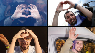 שורדי השבי גיא גלבוע דלאל, שגב כלפון, איתן מור ואביתר דוד