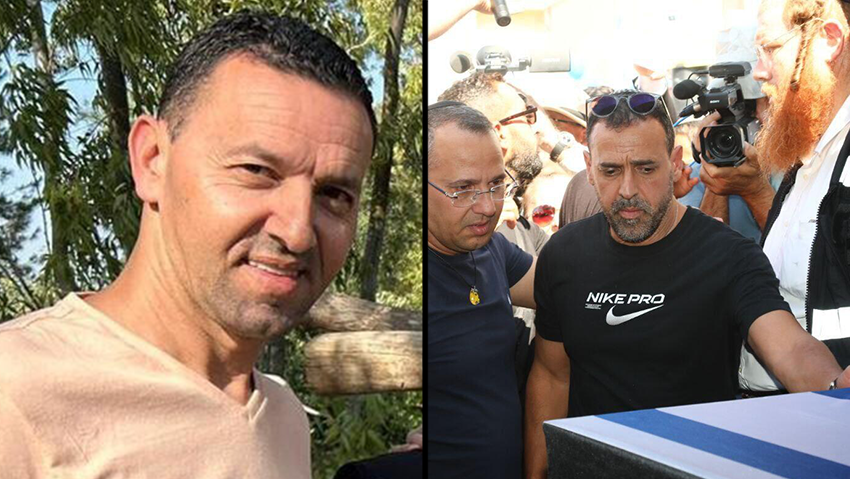 הלווייתו של יוסי שרעבי ז"ל