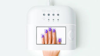 מנורת הייבוש ONAIL AI: ייבוש מותאם, מהיר ובריאותי