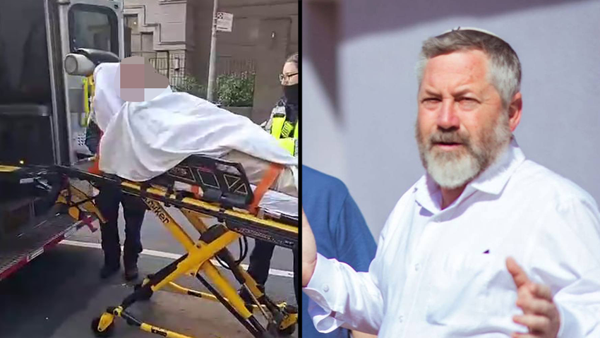 Rami Glickstein רמי גליקשטיין, הותקף על רקע אנטישמי במנהטן