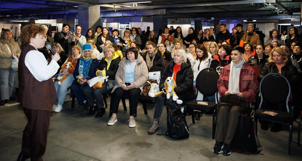 На ярмарке алии в Киеве, 2025 год (Фото: Эдуард Докс) На ярмарке алии в Киеве, 2025 год