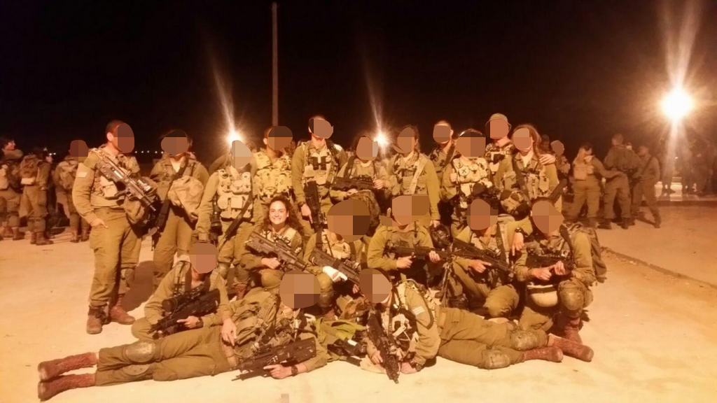 ענבר היימן ז"ל בשירותה הצבאי