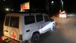 הצלב האדום מתהליך מסירת החטוף החלל