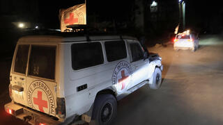 הצלב האדום מתהליך מסירת החטוף החלל