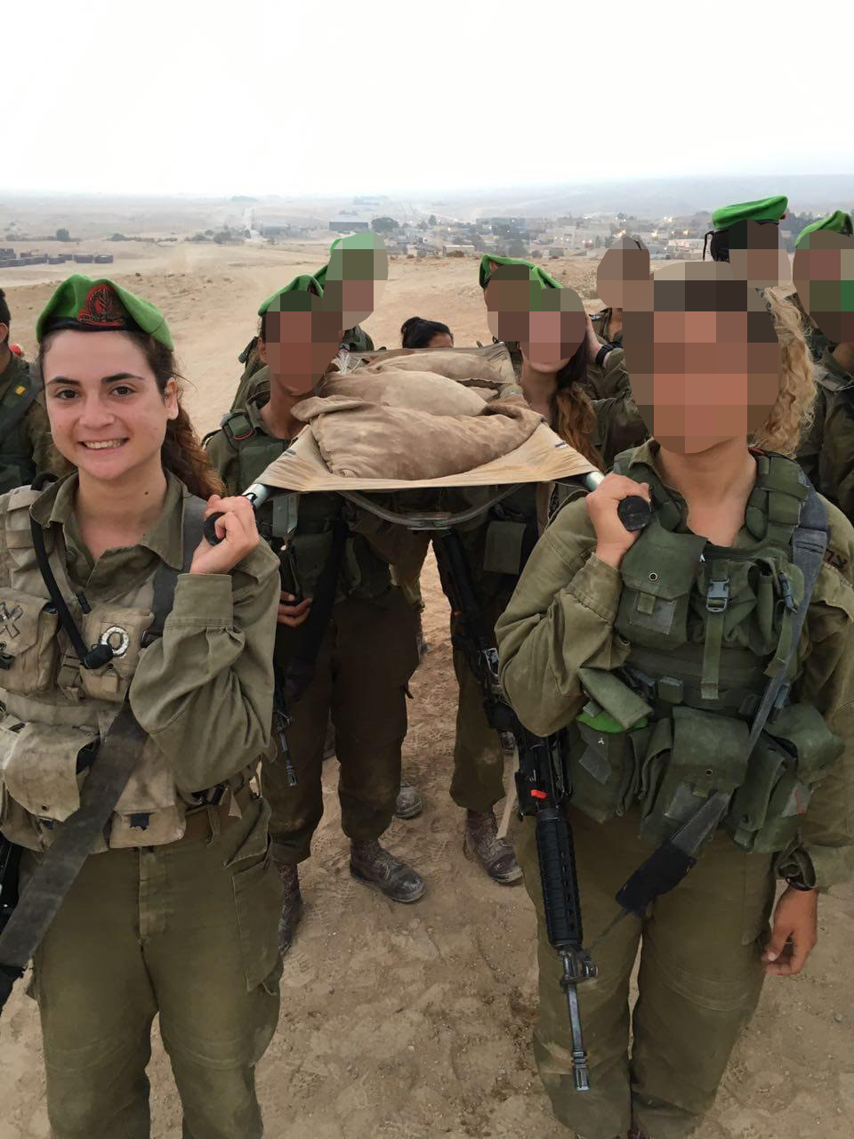 ענבר היימן ז"ל בשירותה הצבאי