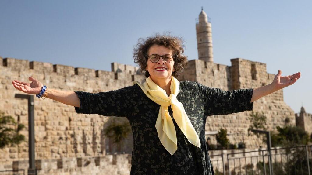 Rina Dray (Photo: Alex Kolomoisky) רינה דריי בת 65, עולה חדשה מצרפת, תושבת ירושלים