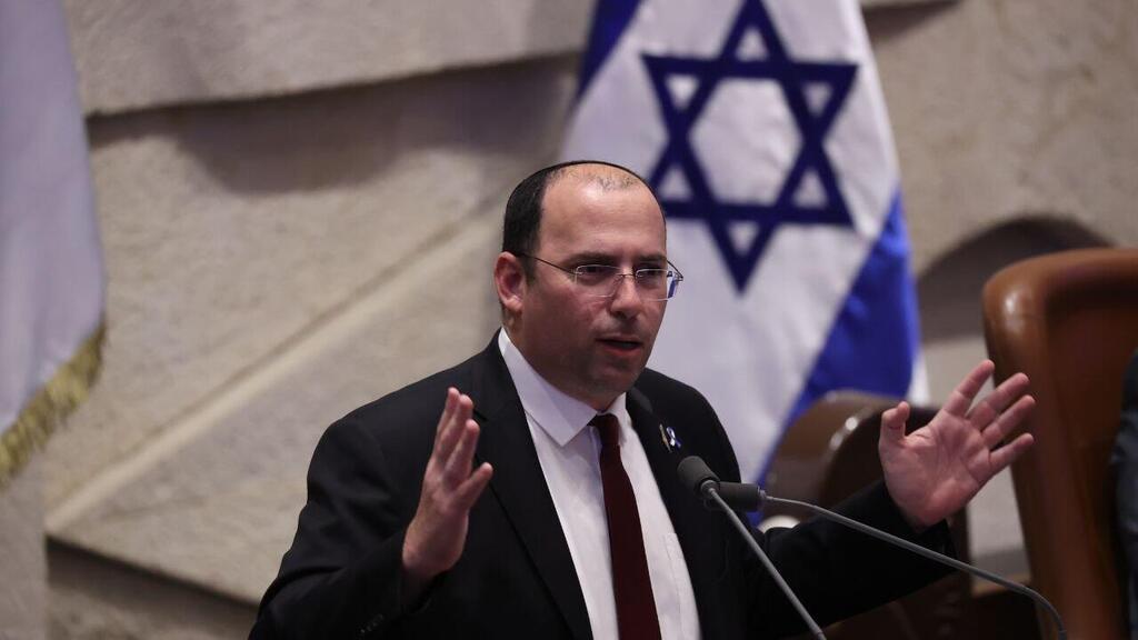 MK Simcha Rothman (Photo: Alex Kolomoisky) מליאת הכנסת