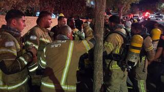 זירת השריפה בדירה ברחוב נחל הערוגות בבית שמש