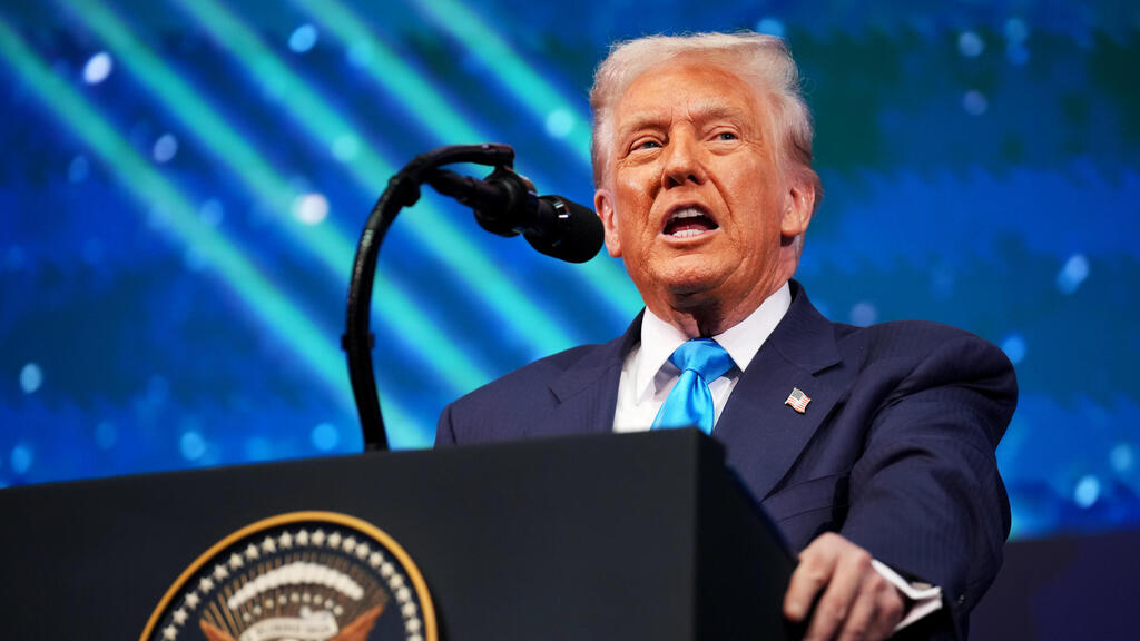 U.S. President Donald Trump (Photo: Andrew Harnik/Getty Images) דונלד טראמפ