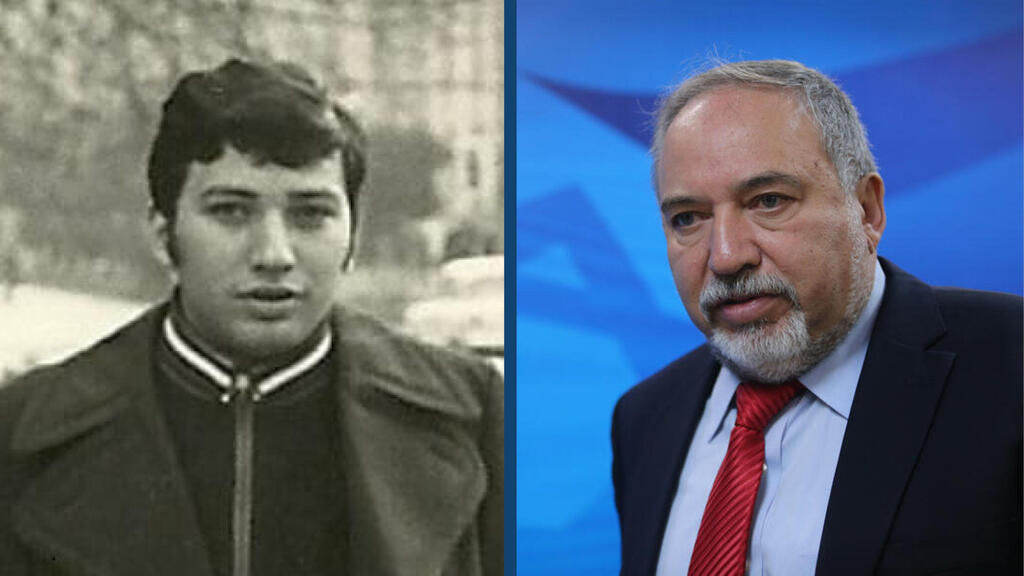 Авигдор Либерман в первые годы репатриации и сейчас (Фото: личный архив, Алекс Коломойский ) Авигдор Либерман