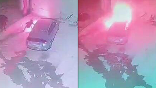 הציתו רכב וריססו כתובות נאצה בעיירה סוריף