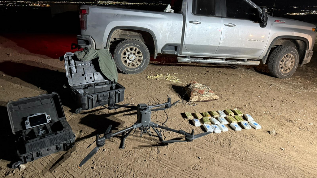 הרחפן איתו השתמשו כדי להבריח סמים מירדן לישראל בתמורה לנשק 