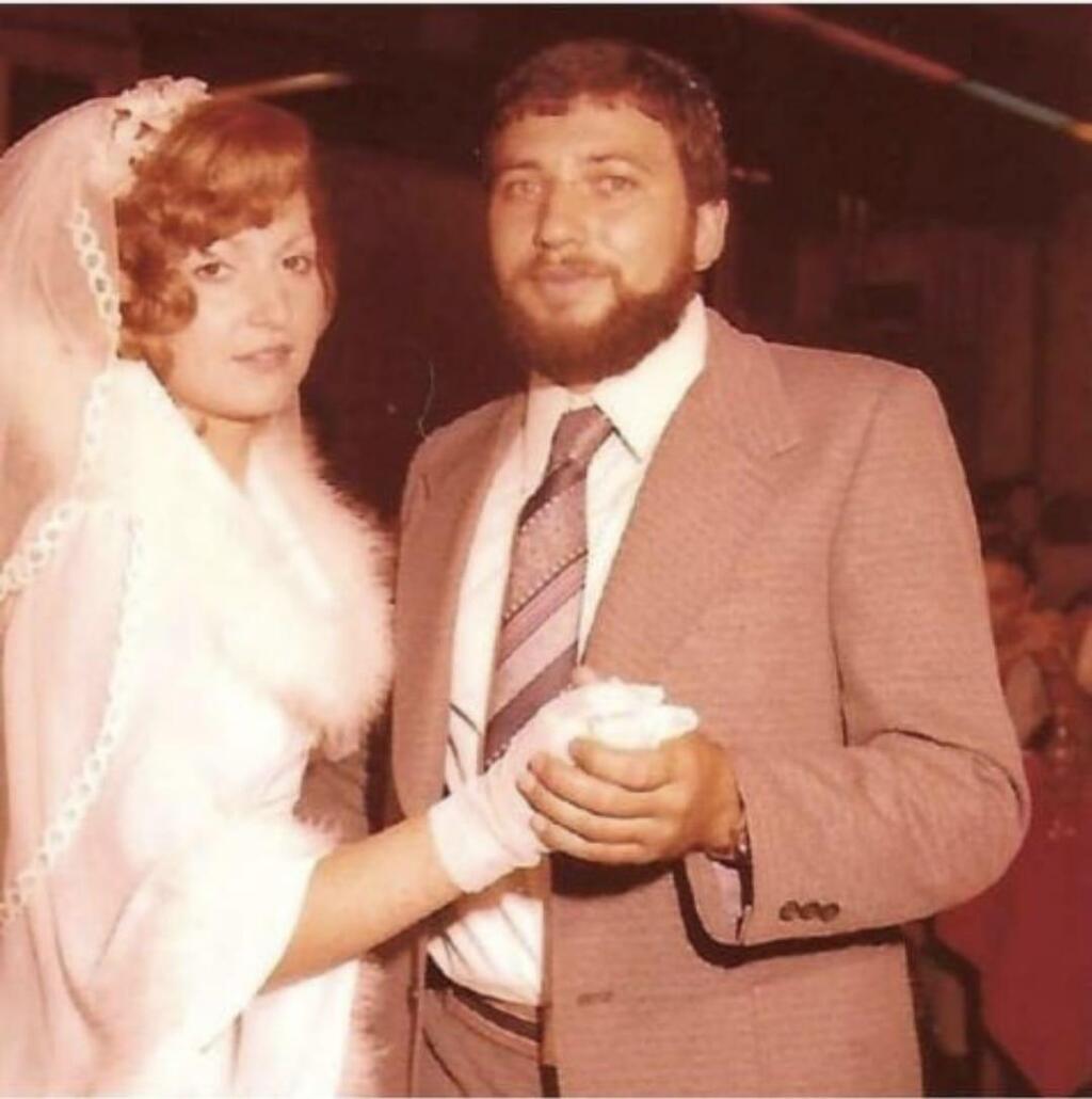 Свадебное фото. Молодожены Либерманы: Элла и Авигдор (Фото из личного архива) Авигдор Либерман