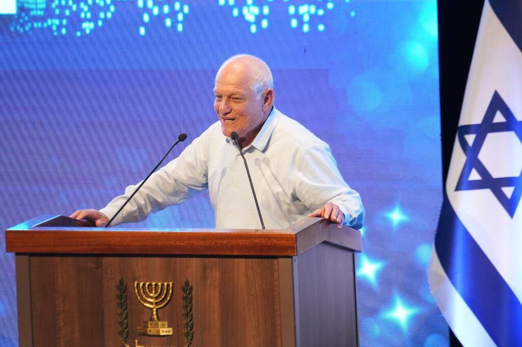 Haim Katz, Tourism minister (Photo: Tomer Shunem Halevi) טקס חתימת הסכם גג בקריית גת
