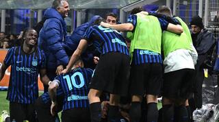 שחקני ואנשי אינטר בטירוף