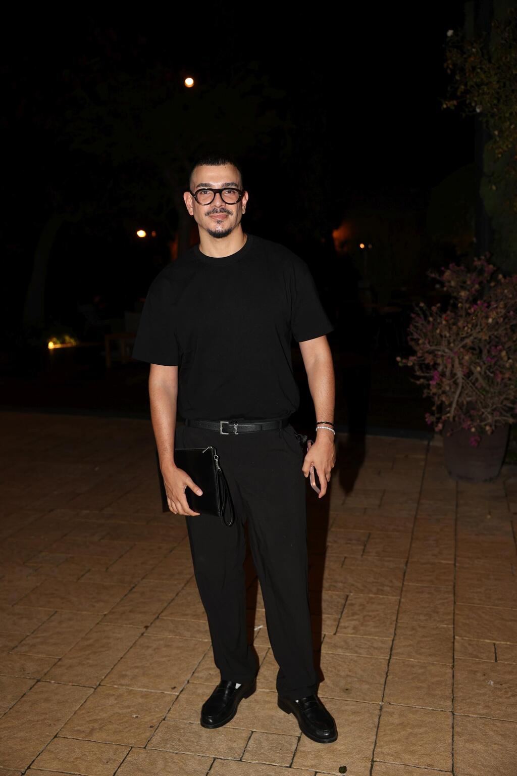 צמוד לקלאץ'. נדיר אליהו (צילום: אור גפן)  חתונה נאור יזדן