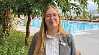 סופיה בוחרצבה. "התחברתי מהר לאנשים וקלטתי את השפה במהירות"