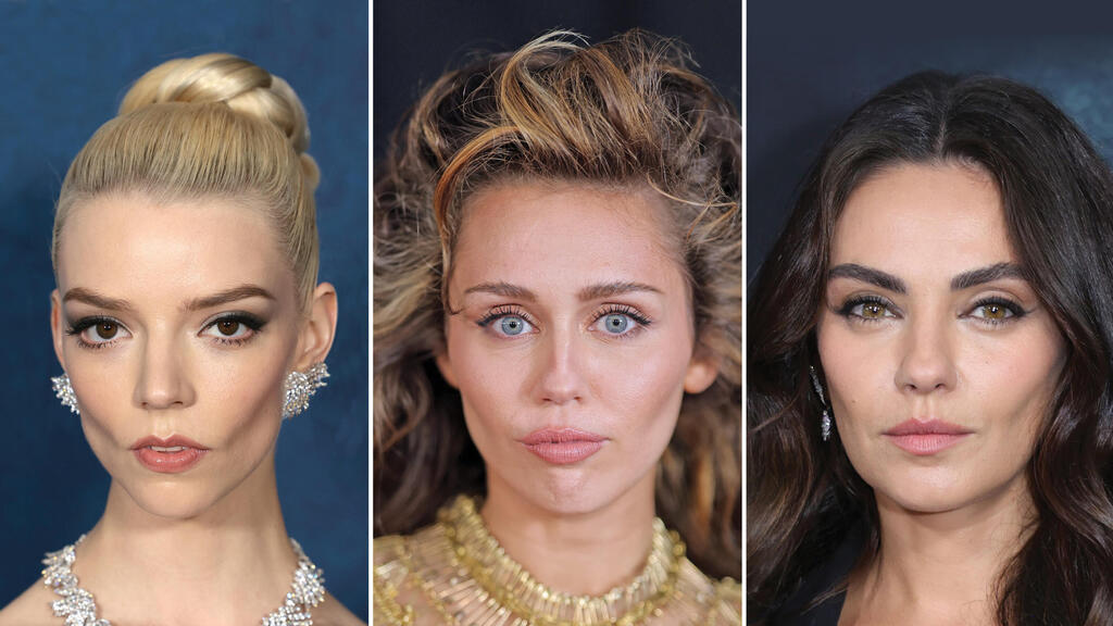Anya Taylor-Joy, Miley Cyrus, Mila Kunis (Photo: Gettyimages IL/Michael Loccisano, Neilson Barnard, Dimitrios Kambouris) מילה קוניס, מיילי סיירוס, אניה טיילור ג'וי