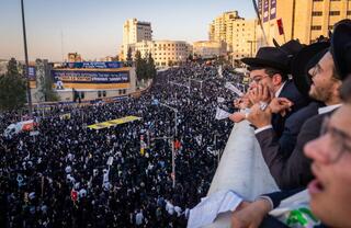 המונים חרדים בירושלים