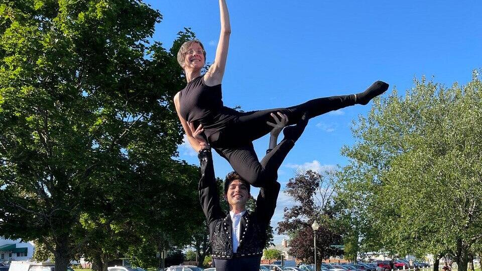 Надя с любимым учеником Ювалем Коэном - сегодня