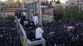 המונים חרדים בירושלים