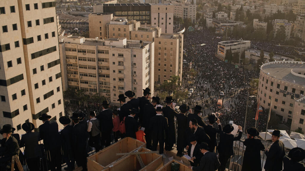 מחאת חרדים בירושלים