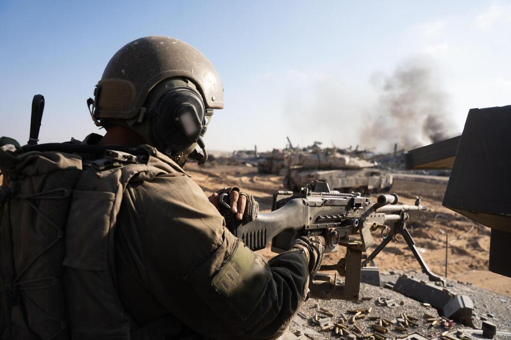 IDF forces' activity in the Yellow Line area (Photo: IDF Spokesperson) תיעוד מפעילות חטיבת הנח"ל במרחב הקו הצהוב
