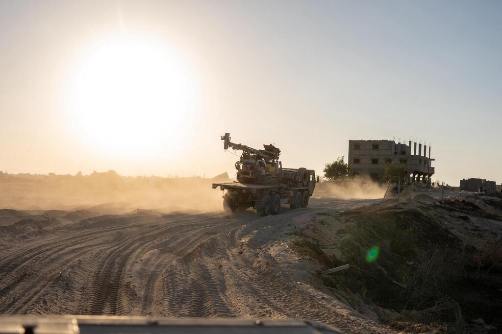 Israeli forces operating across the Gaza ceasefire line (Photo: IDF) תיעוד מפעילות חטיבת הנח"ל במרחב הקו הצהוב
