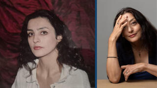 Слева Елена Яралова в год алии