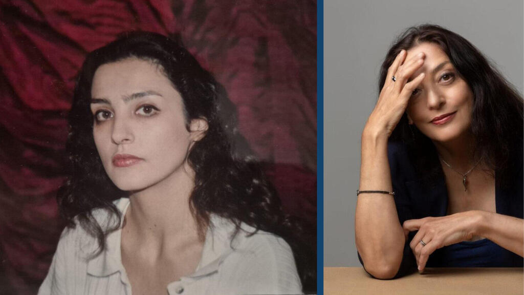 Елена Яралова: слева - в первый год репатриации, справа - сегодня (Фото: личный архив, Владимир Годник) Слева Елена Яралова в год алии