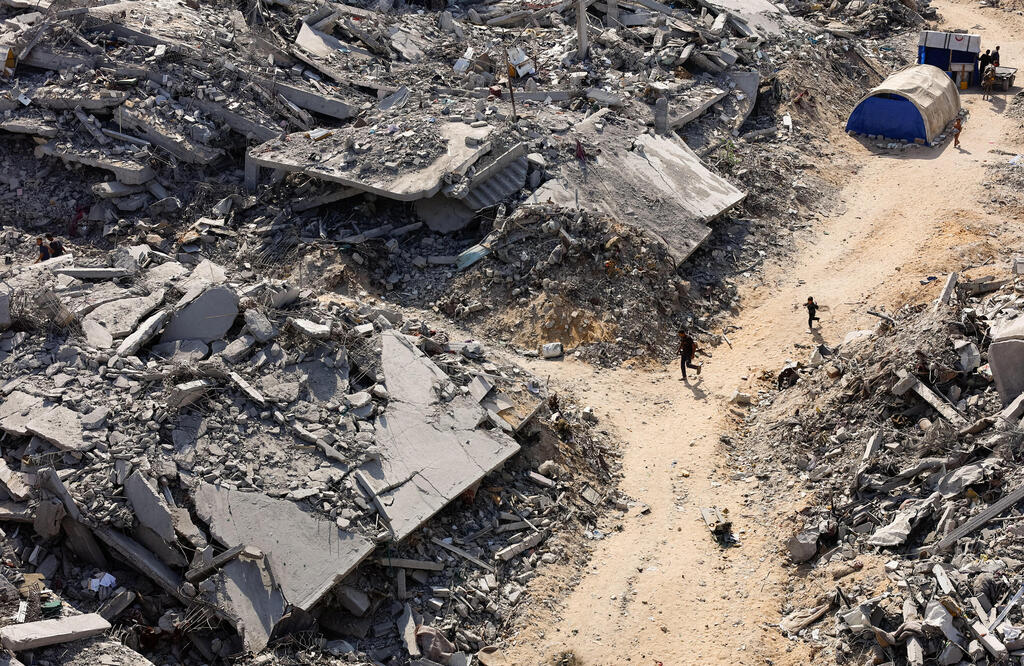 Gaza City (Photo: REUTERS/Mahmoud Issa) ההרס בעיר עזה