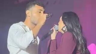 יובל רפאל ועידו מלכה מתוך הופעתה באמפי פארק תל אביב