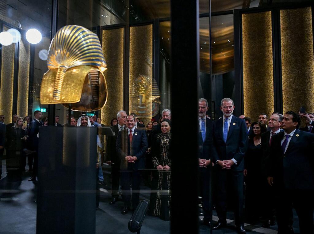 Photo: Egyptian Presidential Office חנוכת המוזיאון המצרי הגדול