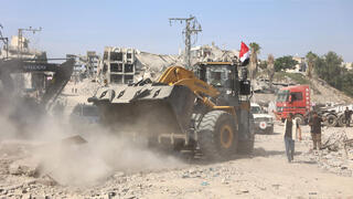 חיפושים אחרי חללים חטופים בעזה