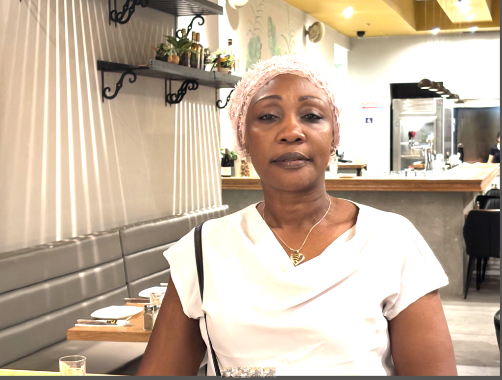 Aicha Cisse (Photo: Maayan Hoffman) Aicha Cisse