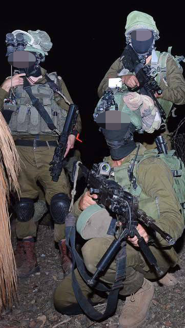 אימונים של סיירת רימון 