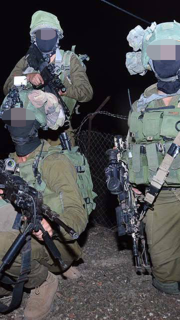 אימונים של סיירת רימון 