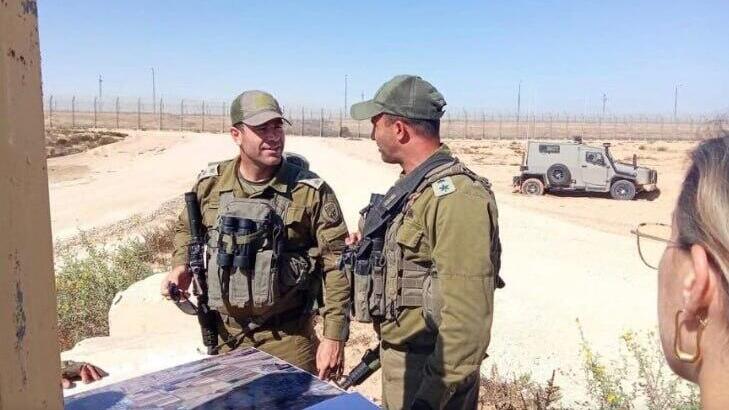 Col. Asaf Hamami with Col. Shamer Raviv שמר רביב ואסף חממי ז"ל