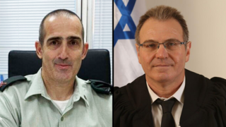 השופט אבי לוי ודורון בן ברק