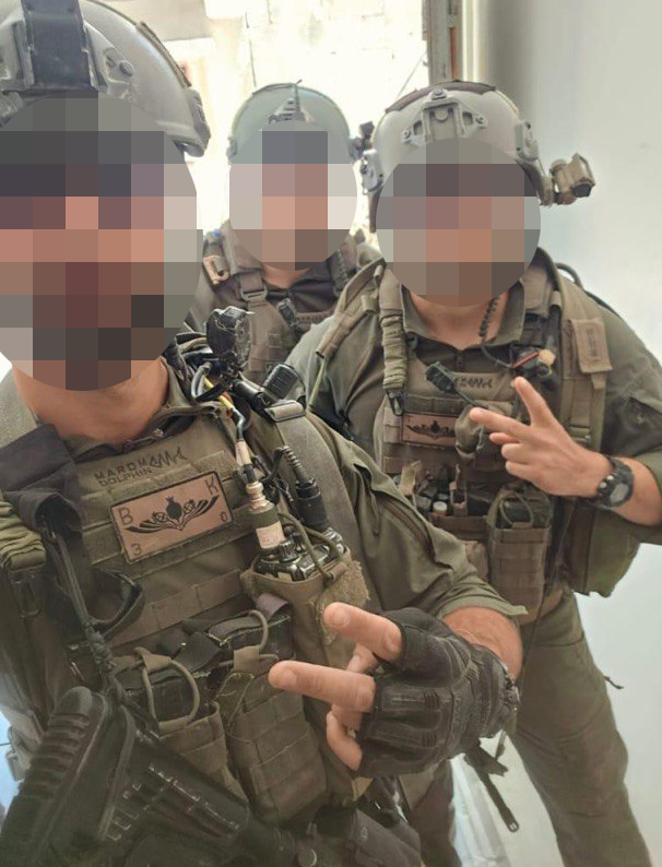 הפאץ' של סיירת רימון שלוחמי היחידה הוציאו בחרבות ברזל