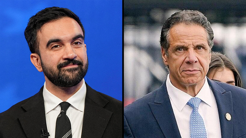 Zohran Mamdani and Andrew Cuomo (Photo: Angelina Katsanis/ Reuters/ AP) קואומו, ממדאני